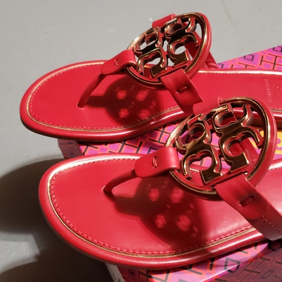 Tory Burch Metal Miller Sandals - Picture 3 of 10